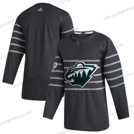 Adidas Herren Minnesota Wild Leer 2020 NHL All-Star Game Trikots – Grau