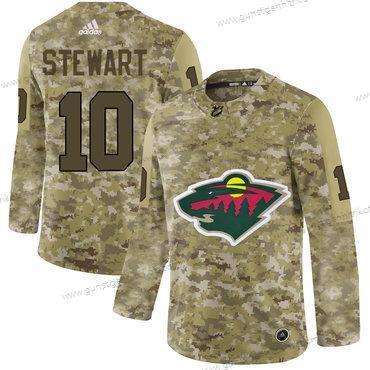 Adidas Herren Minnesota Wild Personalisiertes Trikots – Tarnfarbe