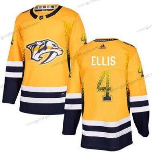 Adidas Herren Nashville Predators #4 Ryan Ellis Trikots – Gold