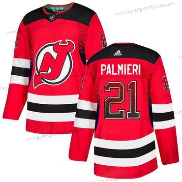 Adidas Herren New Jersey Devils #21 Kyle Palmieri Trikots – Rot