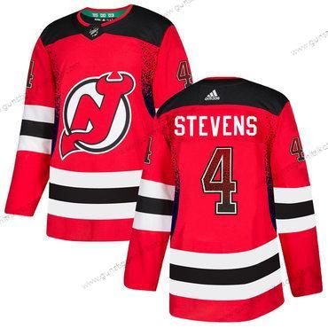 Adidas Herren New Jersey Devils #4 Scott Stevens Trikots – Rot