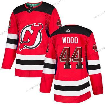 Adidas Herren New Jersey Devils #44 Miles Wood Trikots – Rot