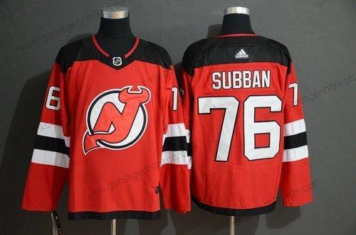 Adidas Herren New Jersey Devils 76 P.K. Subban Trikots – Rot