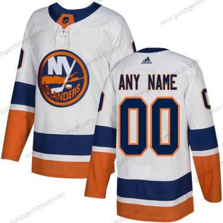 Adidas Herren New York Islanders Personalisiertes NHL Authentisch Trikots – Weiß