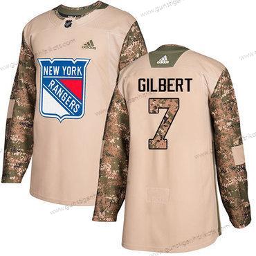 Adidas Herren New York Rangers #7 Rod Gilbert Authentisch 2017 Veterans Day Strickerei NHL Trikots – Tarnfarbe