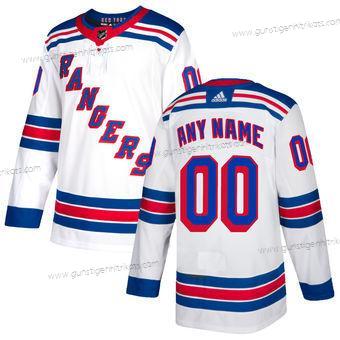 Adidas Herren New York Rangers Personalisiertes Authentisch Trikots – Weiß