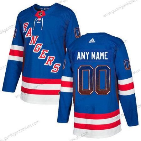 Adidas Herren New York Rangers Personalisiertes Trikots – Blau