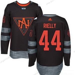 Adidas Herren North Amerika Hockey #44 Morgan Rielly 2016 World Cup Of Hockey Strickerei WCH Game Trikots – Schwarz