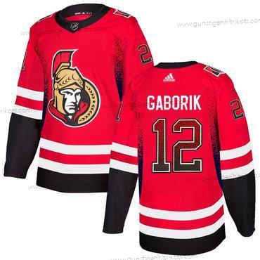 Adidas Herren Ottawa Senators #12 Marian Gaborik Trikots – Rot