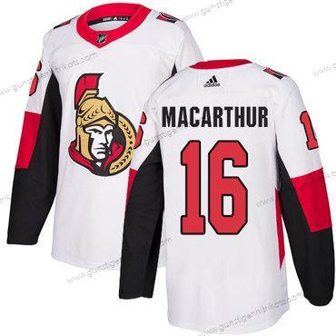 Adidas Herren Ottawa Senators #16 Clarke Macarthur Authentisch Auswärtstrikots NHL Trikots – Weiß