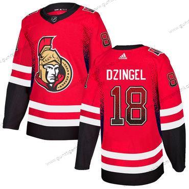 Adidas Herren Ottawa Senators #18 Ryan Dzingel Trikots – Rot