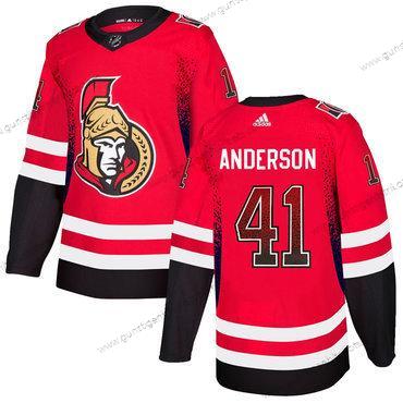 Adidas Herren Ottawa Senators #41 Craig Anderson Trikots – Rot