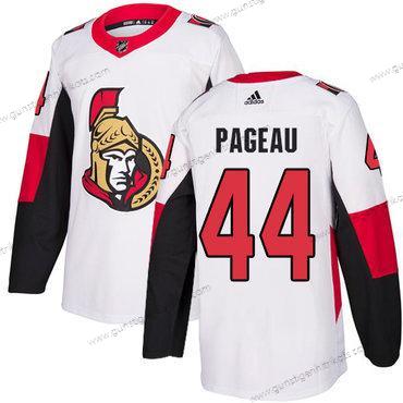 Adidas Herren Ottawa Senators #44 Jean-Gabriel Pageau Authentisch Auswärtstrikots NHL Trikots – Weiß