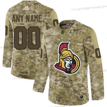 Adidas Herren Ottawa Senators Personalisiertes Trikots – Tarnfarbe