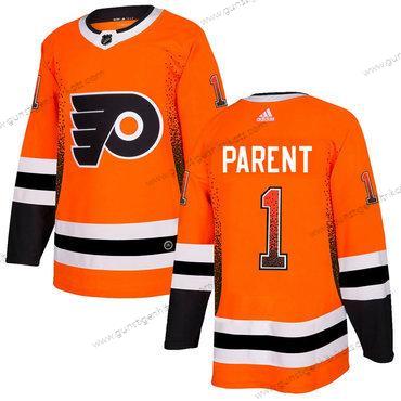 Adidas Herren Philadelphia Flyers #1 Bernie Parent Trikots – Orange