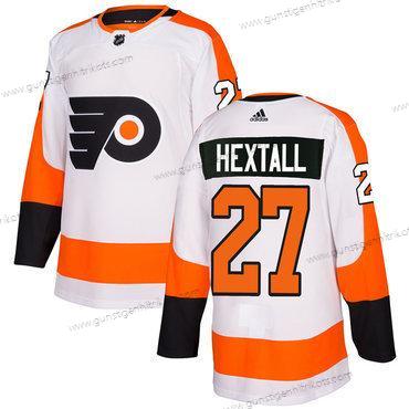 Adidas Herren Philadelphia Flyers #27 Ron Hextall Authentisch Strickerei NHL Trikots – Weiß