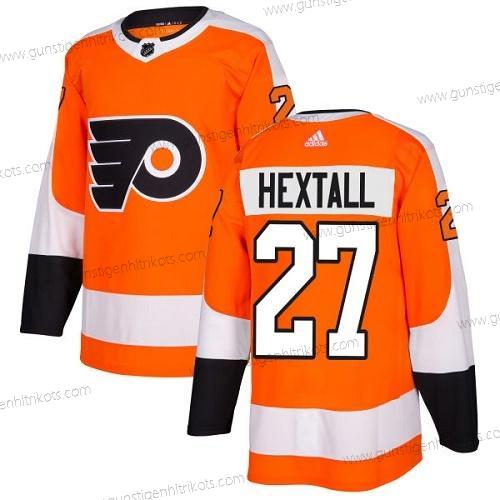 Adidas Herren Philadelphia Flyers #27 Ron Hextall Heimtrikots Authentisch Strickerei NHL Trikots – Orange