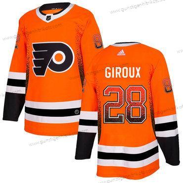 Adidas Herren Philadelphia Flyers #28 Claude Giroux Trikots – Orange