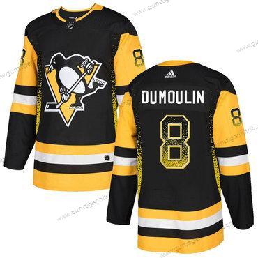 Adidas Herren Pittsburgh Penguins #8 Brian Dumoulin Trikots – Schwarz