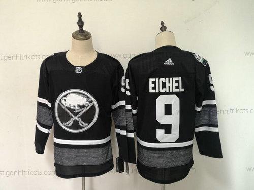 Adidas Herren Sabres 9 Jack Eichel 2019 NHL All-Star Game Parley Authentisch Spieler Trikots – Schwarz