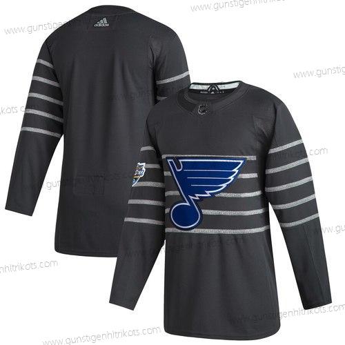 Adidas Herren St. Louis Blues Leer 2020 NHL All-Star Game Trikots – Grau