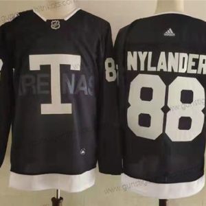 Adidas Herren Toronto Maple Leafs 88 William Nylander 2022 NHL Heritage Klassisch Trikots – Marineblau