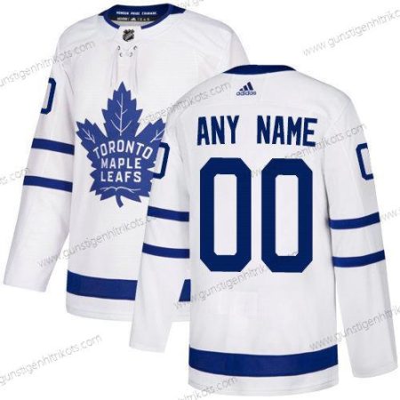 Adidas Herren Toronto Maple Leafs Personalisiertes Auswärtstrikots Authentisch Trikots – Weiß