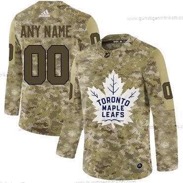 Adidas Herren Toronto Maple Leafs Personalisiertes Trikots – Tarnfarbe