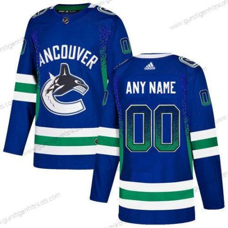 Adidas Herren Vancouver Canucks Personalisiertes Trikots – Blau