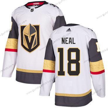 Adidas Herren Vegas Golden Knights #18 James Neal Road Authentisch Strickerei NHL Trikots – Weiß