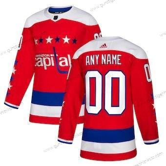 Adidas Herren Washington Capitals Personalisiertes ersatzweise Authentisch Trikots – Rot