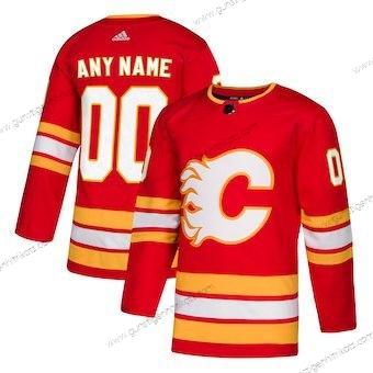 Adidas Kinder Calgary Flames Personalisiertes ersatzweise Authentisch Trikots – Rot