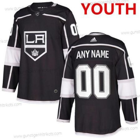 Adidas Los Angeles Kings Personalisiertes Authentisch Heimtrikots NHL Trikots – Schwarz