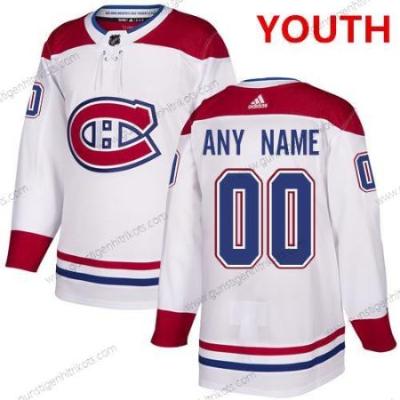 Adidas Montreal Canadiens Personalisiertes NHL Authentisch Trikots – Weiß