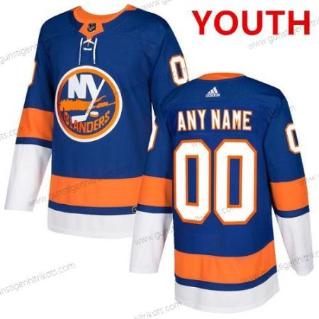 Adidas New York Islanders Personalisiertes Authentisch Royal Heimtrikots NHL Trikots – Blau