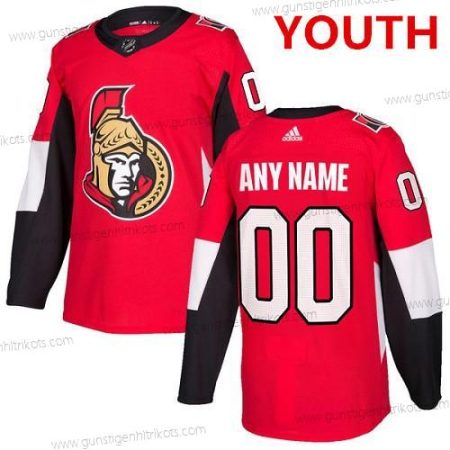 Adidas Ottawa Senators Personalisiertes Authentisch Heimtrikots NHL Trikots – Rot