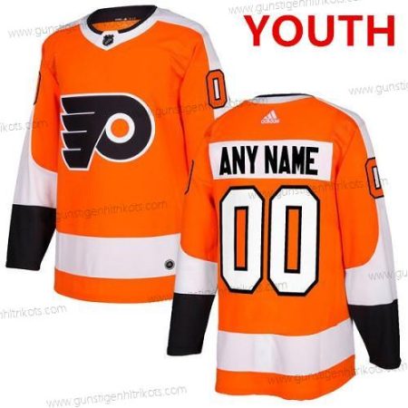 Adidas Philadelphia Flyers Personalisiertes Authentisch Heimtrikots NHL Trikots – Orange