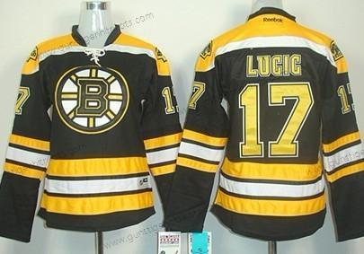 Frauen Boston Bruins #17 Milan Lucic Trikots – Schwarz