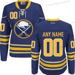 Frauen Buffalo Sabres Personalisiertes Ausweichtrikot Trikots – Blau