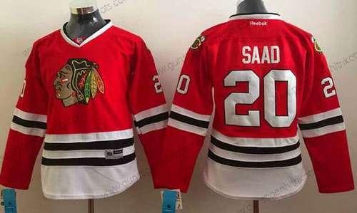 Frauen Chicago Blackhawks #20 Brandon Saad Trikots – Rot