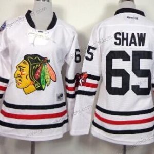 Frauen Chicago Blackhawks #65 Andrew Shaw 2015 Winter Klassisch Trikots – Weiß