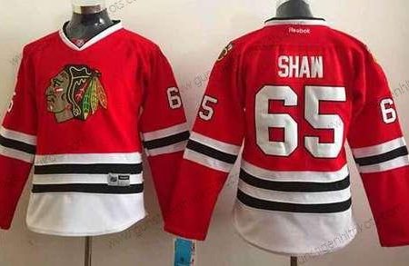 Frauen Chicago Blackhawks #65 Andrew Shaw Trikots – Rot