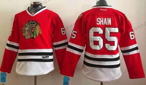 Frauen Chicago Blackhawks #65 Andrew Shaw Trikots – Rot