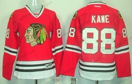 Frauen Chicago Blackhawks #88 Patrick Kane Trikots – Rot