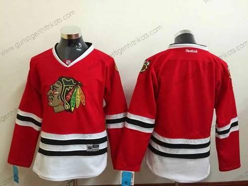 Frauen Chicago Blackhawks Leer Trikots – Rot