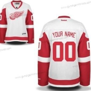 Frauen Detroit Red Wings Personalisiertes Trikots – Weiß