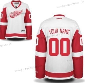 Frauen Detroit Red Wings Personalisiertes Trikots – Weiß