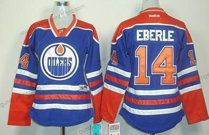 Frauen Edmonton Oilers #14 Jordan Eberle Royal Trikots – Blau