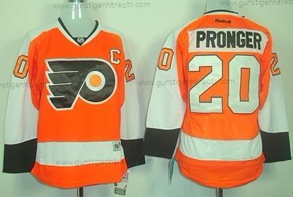 Frauen Philadelphia Flyers #20 Chris Pronger Trikots – Orange