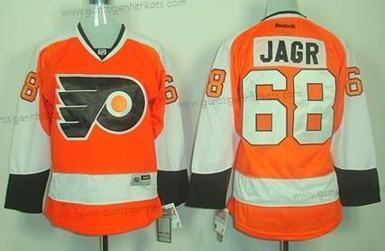 Frauen Philadelphia Flyers #68 Jaromir Jagr Trikots – Orange